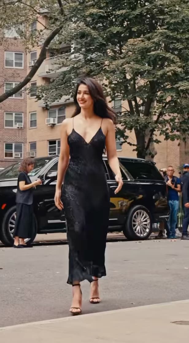 Disha Patani Grabs Eyeballs In Backless Slip Dress At NYFW 2025